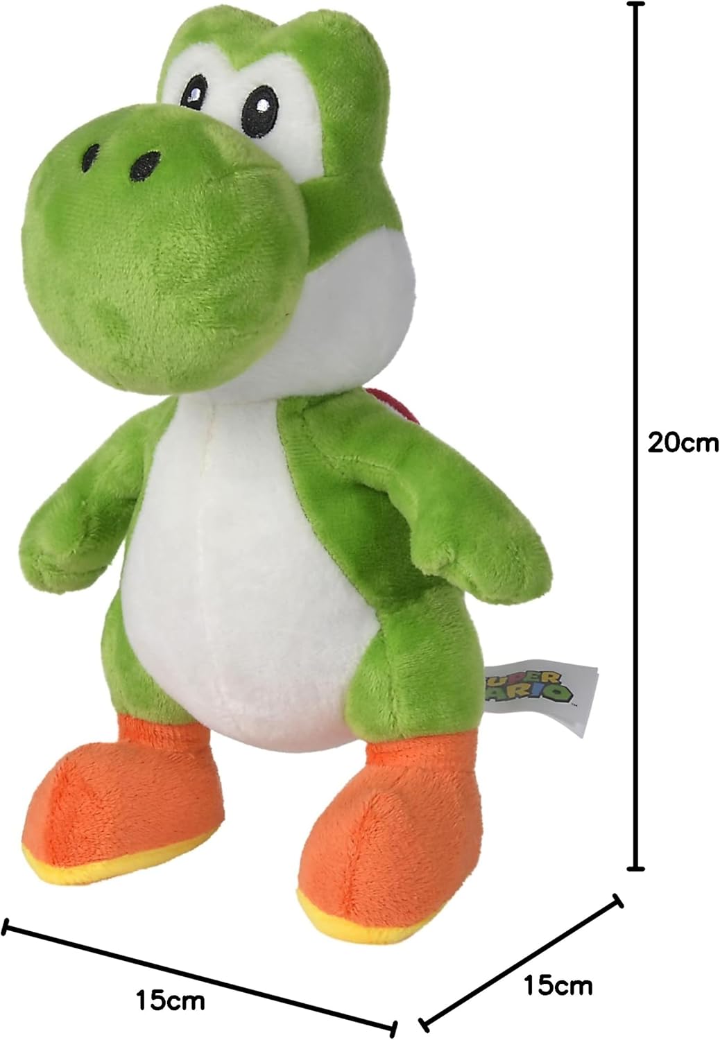 Nintendo Super Mario Plüsch Yoshi, 20 cm, 12864