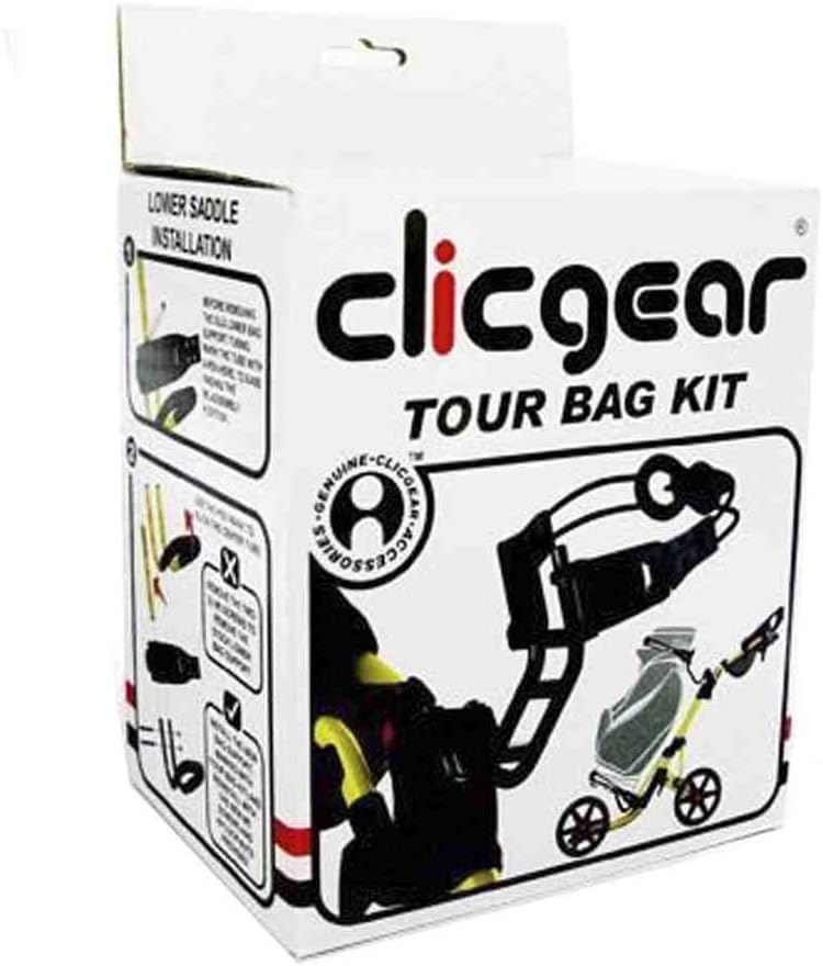 Clicgear 3.5+ Tour Bag Halterungsset, Schwarz