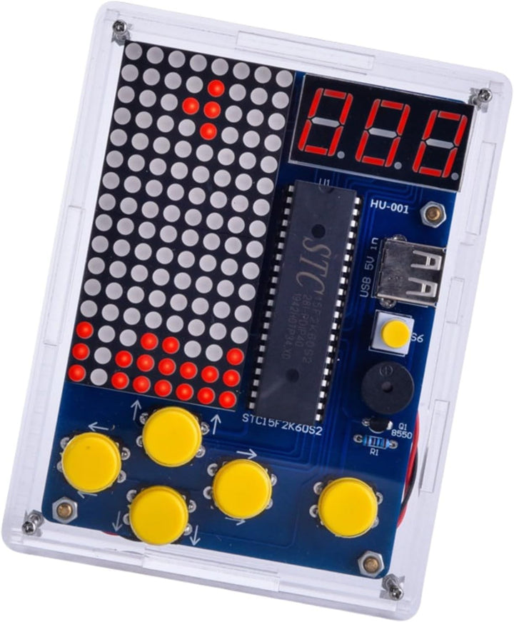 DIY Spielekonsole Löten Bausatz, Elektronik Lötübungsset, DIY Handheld Spielkonsole, Lötbausätze mit