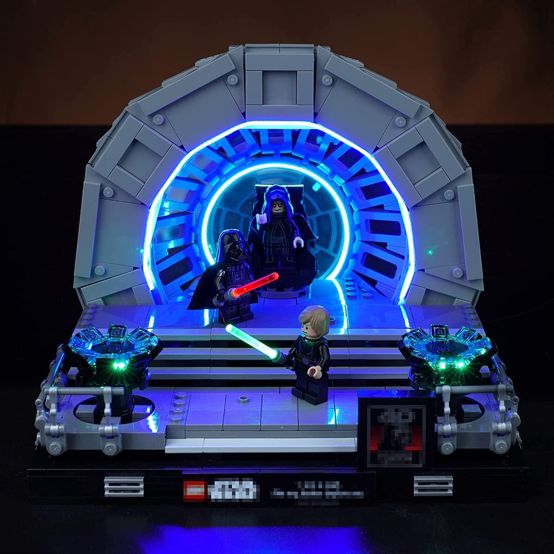 Led Licht Set für Lego Emperor’s Throne Room Diorama (Kein Lego-Modell), Dekorations Led Beleuchtung