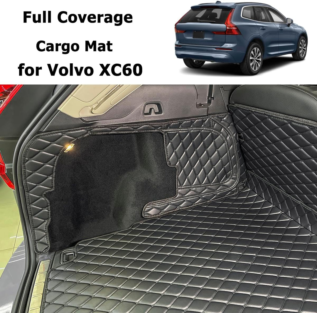 Kofferraumwanne kompatibel mit Volvo XC-60 (XC60) 2017-2025 Kofferraummatte Kofferraum schutzmatte
