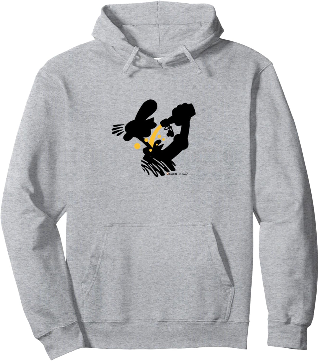 WERNER Hau wech! Weiss Pullover Hoodie
