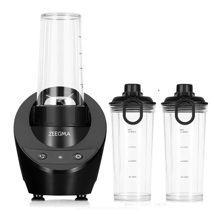 ZEEGMA VITAMINE BASE Elektrischer Mixer für Cocktails und Smoothies, 300 W, persönlicher Mixer, Mini