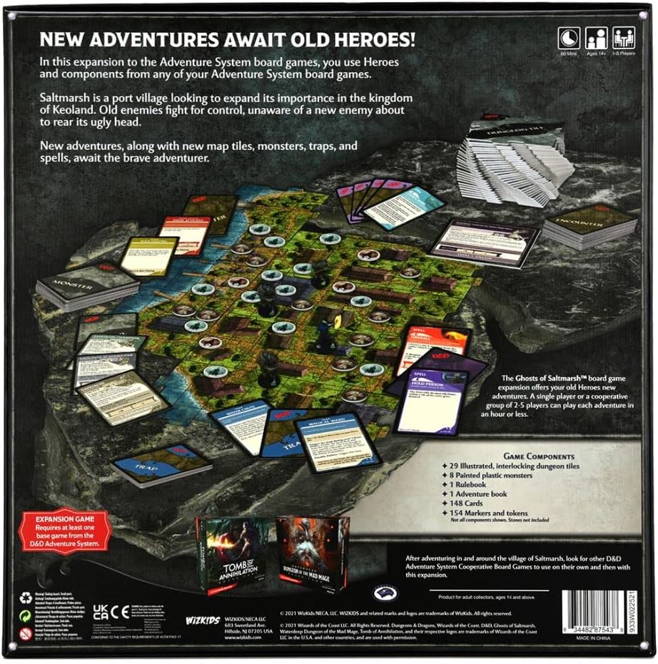 Wizkids - D&D Ghosts of Saltmarsh Board Game Premium Edition