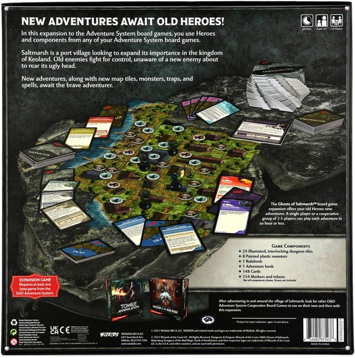 Wizkids - D&D Ghosts of Saltmarsh Board Game Premium Edition