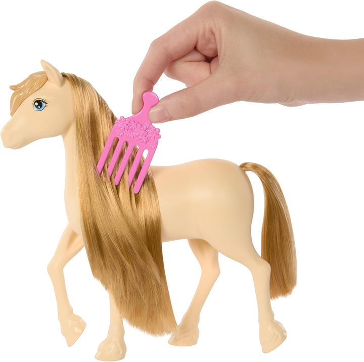 Barbie-Pferd und Zubehör, Spielzeug von Barbie Mysteries: Das geheimnisvolle Pferdeabenteuer“, extra