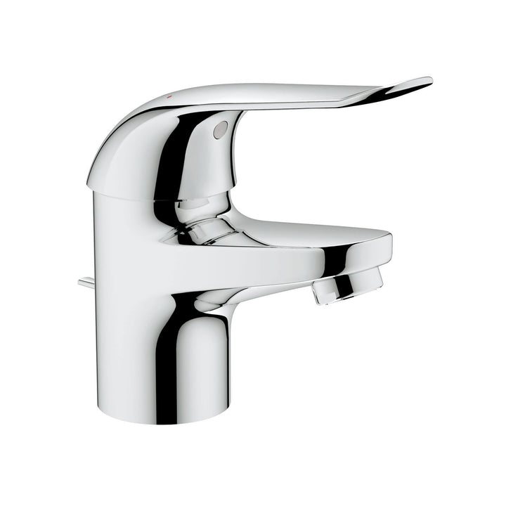 GROHE Euroeco Waschtisch-Einhebelmischer, 120 mm, verchromt 32763000, Silber