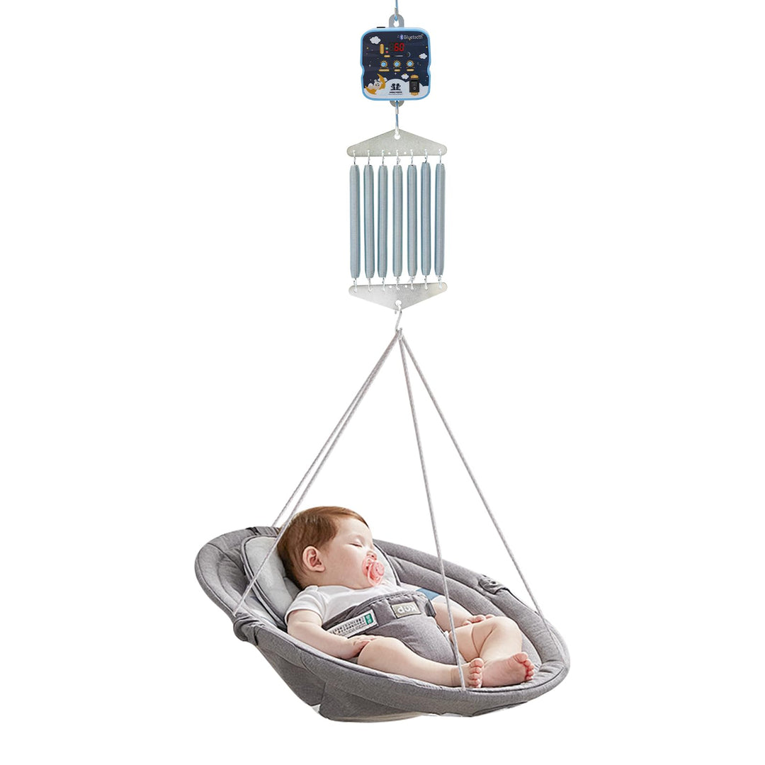 Elektrische Babyschaukel Controller für Neugeborenes, Federwiege Motor Belastbarkeit 19 kg mit Fernb