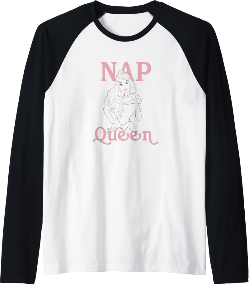 Disney Sleeping Beauty Aurora Transparent Nap Queen Raglan