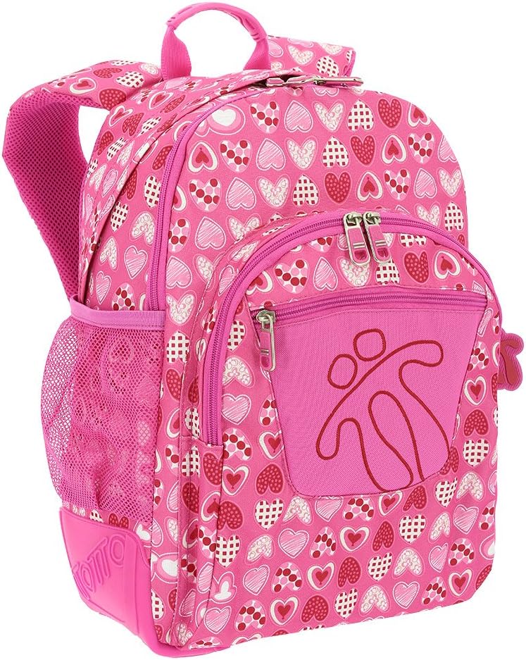 Totto Mochila Escolar, Grande Infantil, Incluye Neceser Mochilas Kinder-Rucksack, 44 cm, 20 liters,