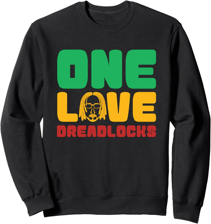Dreadlocks Rasta Haare Geschenk - Rastafari Sweatshirt