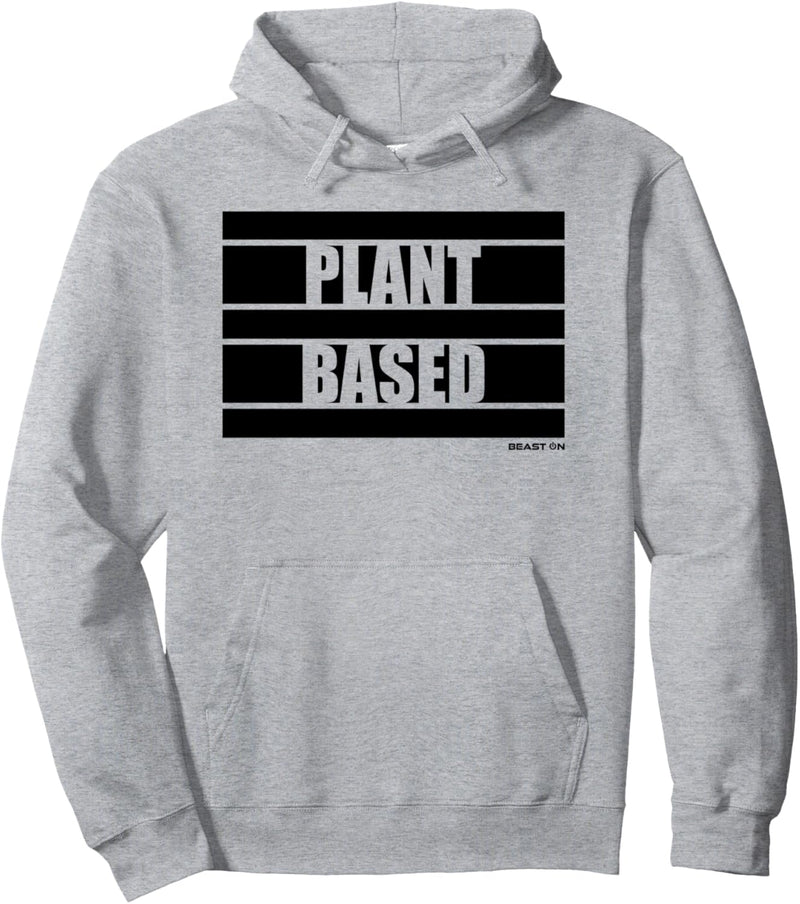 Plant Based Vegan Veganer Vegetarier Sprüche Fitness Design Pullover Hoodie