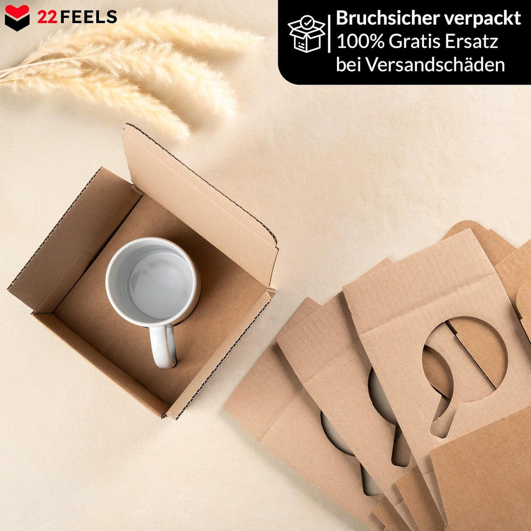 22Feels Zum Hochzeitstag Geschenk für Frauen Männer Jahrestag Ihn Sie Tasse Beste Ehefrau Ehemann Si