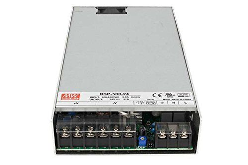 Netzteil Meanwell RSP-500-24500 W 24 V 21 A Trafo von AC 220 V auf DC 24 V für LED-Leuchten innen mi