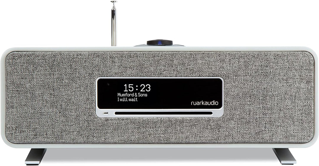 RUARK AUDIO R3 Stereo Dab+ CD Bluetooth WiFi USB-C Internetradio grau