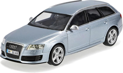 Minichamps A-U-D-I A6 A 6 RS6 RS 2008-2010 Avant Kombi Monza Silber 1/43 Modell Auto Modellauto