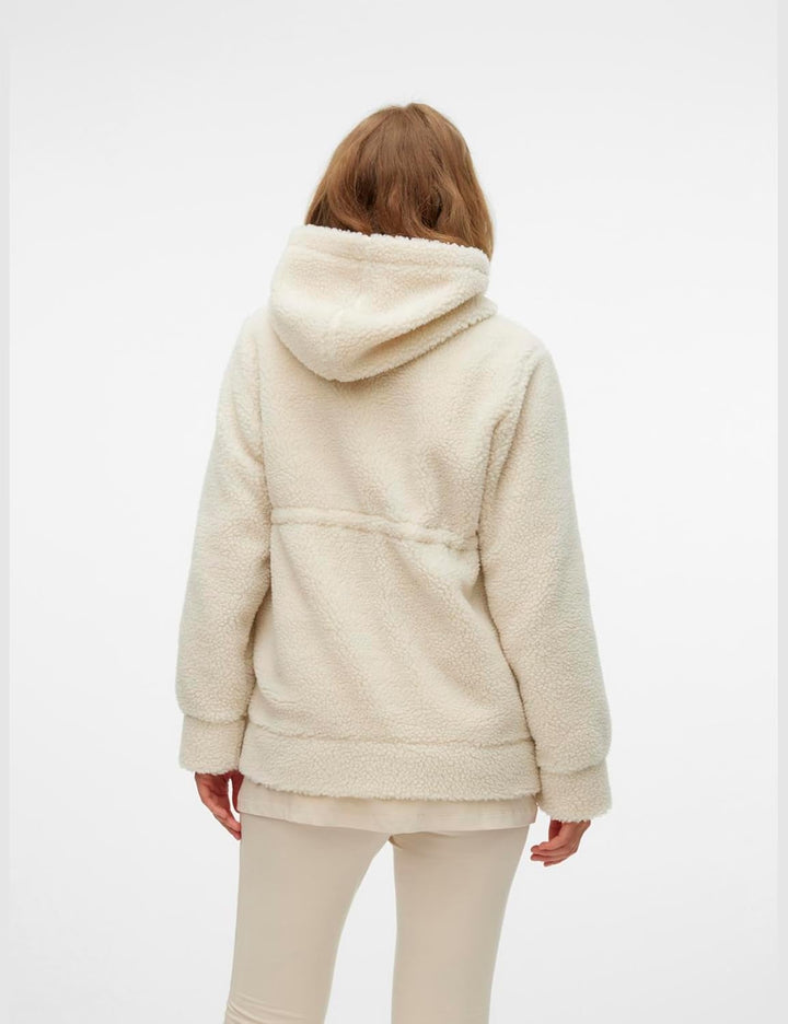 MAMALICIOUS Female Jacke Kapuze Jacke S Birch, S Birch