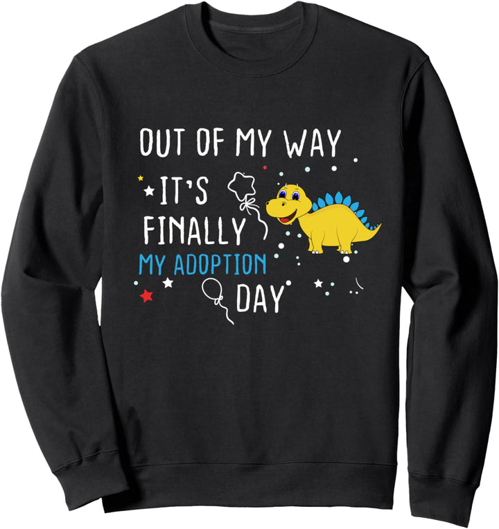 Kids Happy Adoption Day 2022 endlich Adoption Jubiläum Sweatshirt