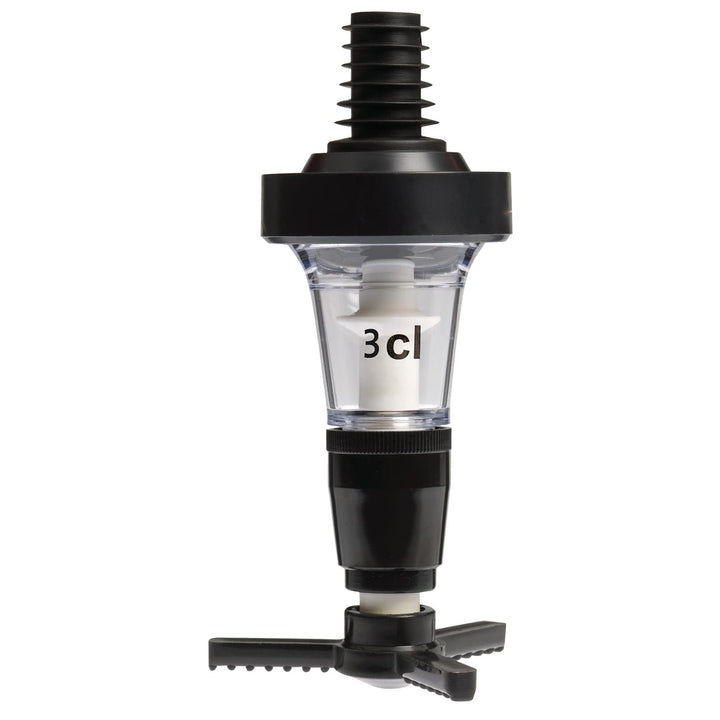 Westmark Dosiergerät, Dosierung pro Ausguss: 3 cl, Kunststoff, Standard, Schwarz/Transparent, 923022