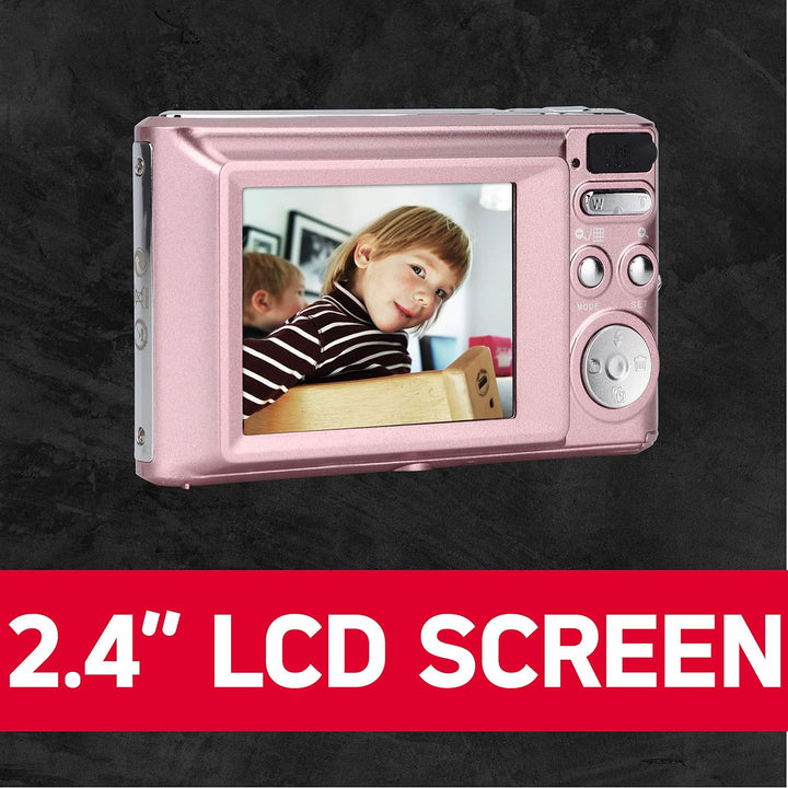 AGFA Photo Kompaktkamera DC5200, Rosa, Rosa