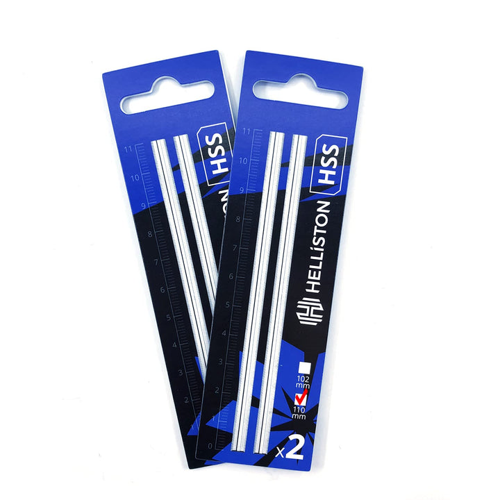 HSS Hobelmesser für Extol Premium 8893405, 110x5,5x1,1mm (2 Satz = 4 Wendemesser)