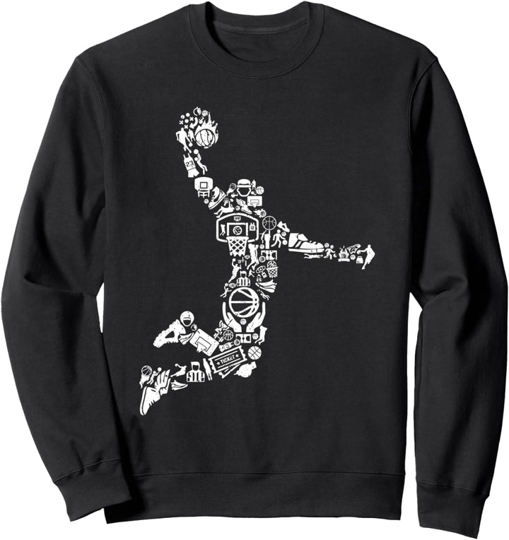 Basketballspieler Fans Trainer Sweatshirt