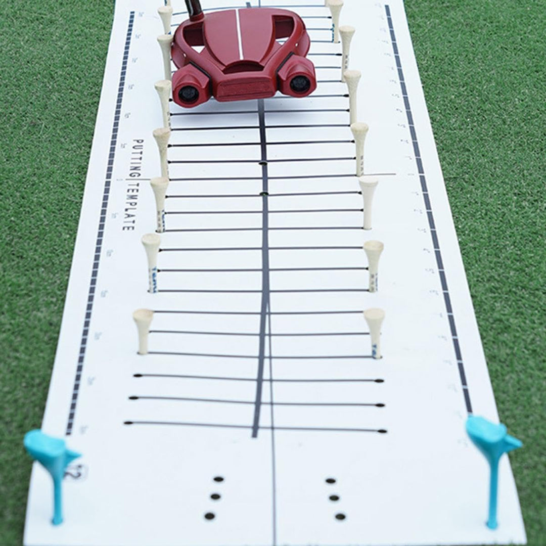 15-Grad-Golf-Putting-Matte, Trainer, Indoor-Putting-Green-Matte, Ausrüstung, Golf-Schlaglinie, Train