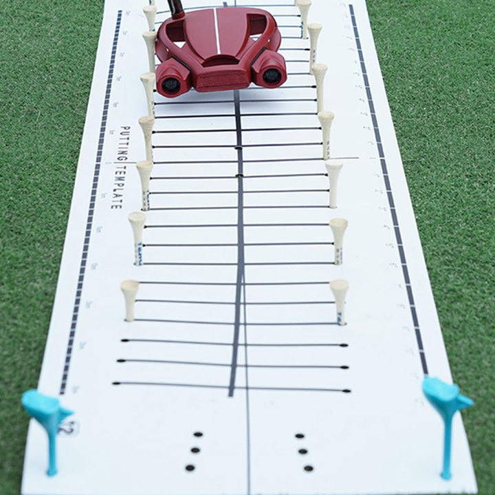 15-Grad-Golf-Putting-Matte, Trainer, Indoor-Putting-Green-Matte, Ausrüstung, Golf-Schlaglinie, Train