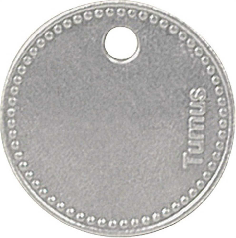 Werkzeugmarken Alu.D27,5mm m.Perlrand