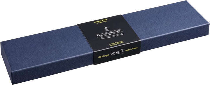 Opinel 254548 Les Forgé Brotmesser, Edelstahl, Mehrfarbig