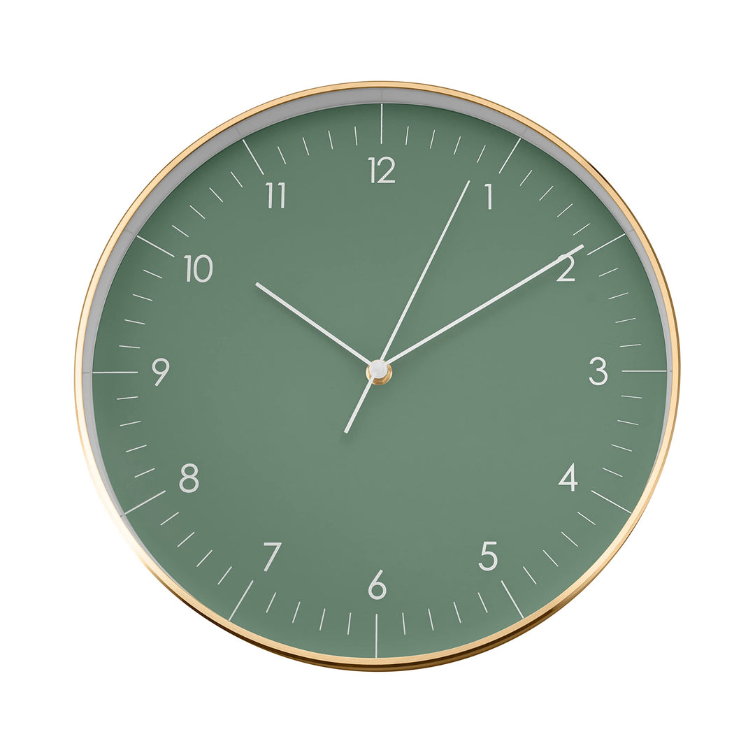 LUUK LIFESTYLE Grosse Wanduhr in nordischem Design, Deko für Küche, Kinderzimmer, Wohnzimmer, Badezi