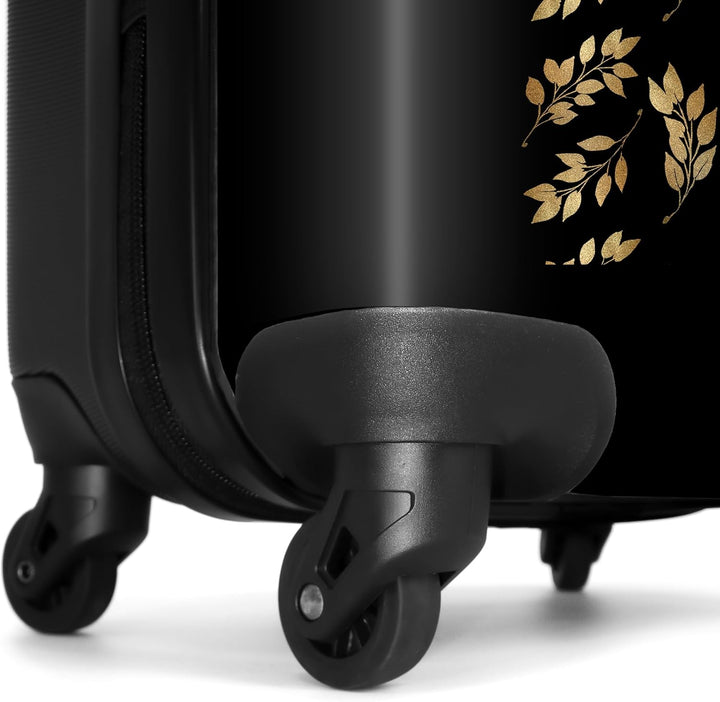 NoBoringSuitcases.com® Koffer Handgepäck Trolley Rollkoffer Kleine Reisekoffer mit 4 Rollen - Tiere