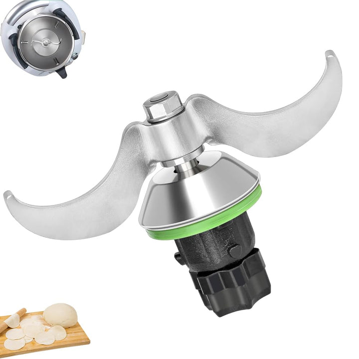 Teigmesser Thermomix TM6, Messer für Vorwerk Thermomix TM5,TM6 Küchenmaschine, Edelstahl Teigmischme