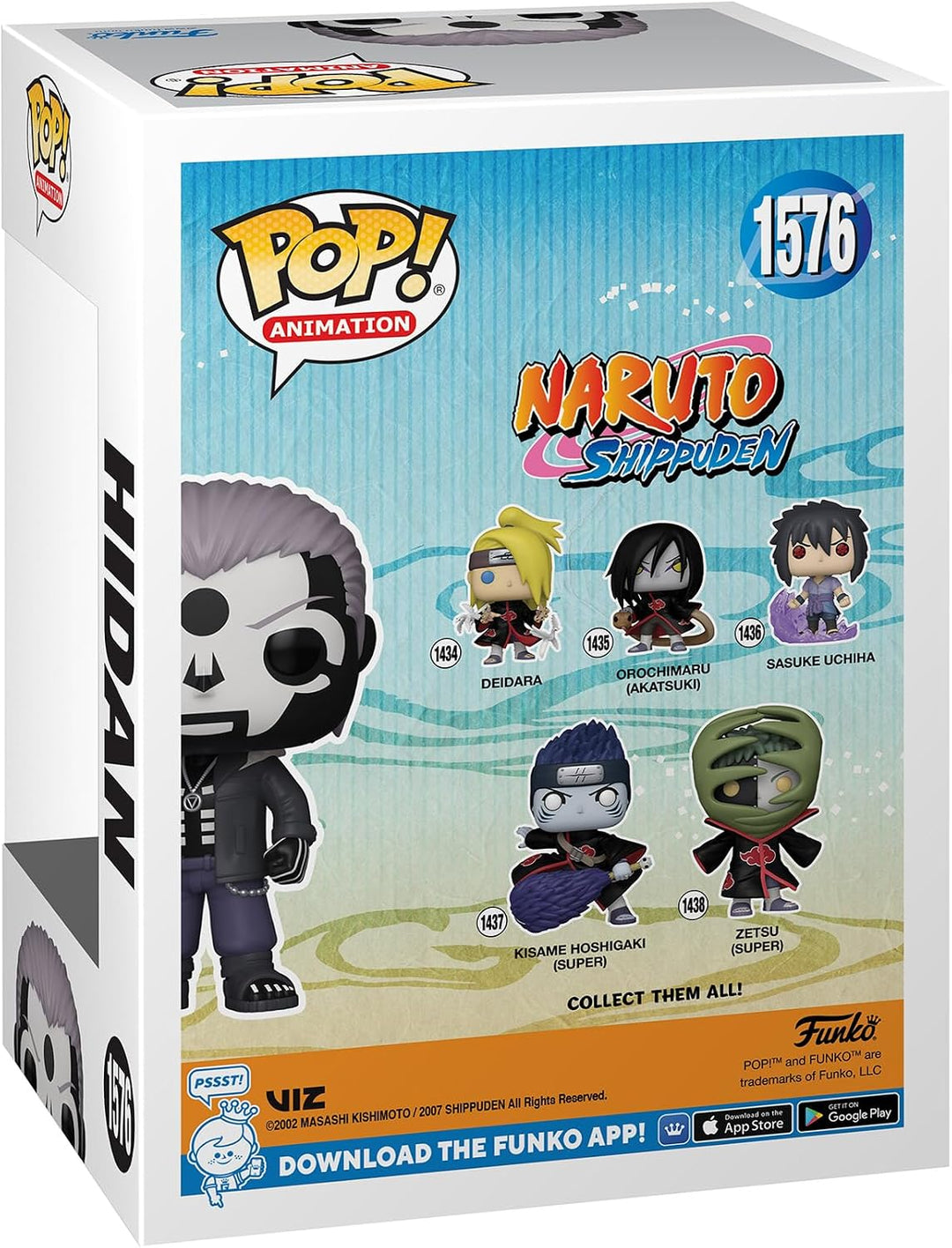 Funko Pop! Animation: Naruto - Hidan mit Jacket - Naruto Shippuden - Vinyl-Sammelfigur - Geschenkide