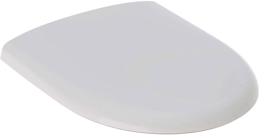 Geberit Renova WC-Sitz / Toilettensitz - Befestigung von oben, ohne Absenkautomatik, Farbe weiss / g