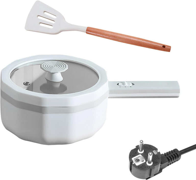 Elektrischer Hot Pot, 1,5 L Elektrische Pfannen, Dual Power Control Kochtopf für Reise/Wohnheim, Ant