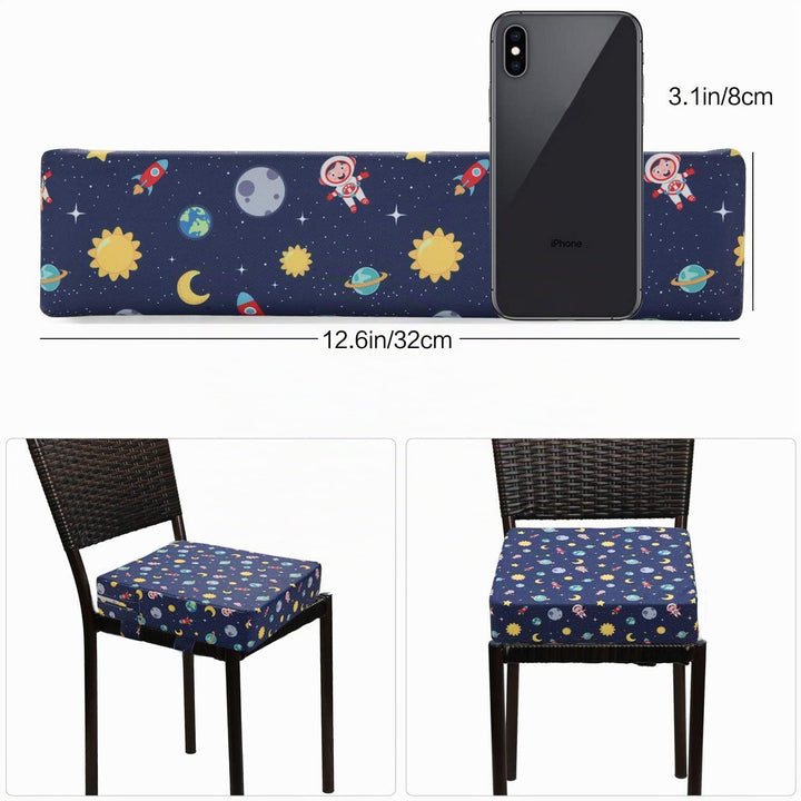 Zicac Sitzerhöhung Baby Tragbar Sitzkissen Design für Kinder (Sternenblau), Sternenblau