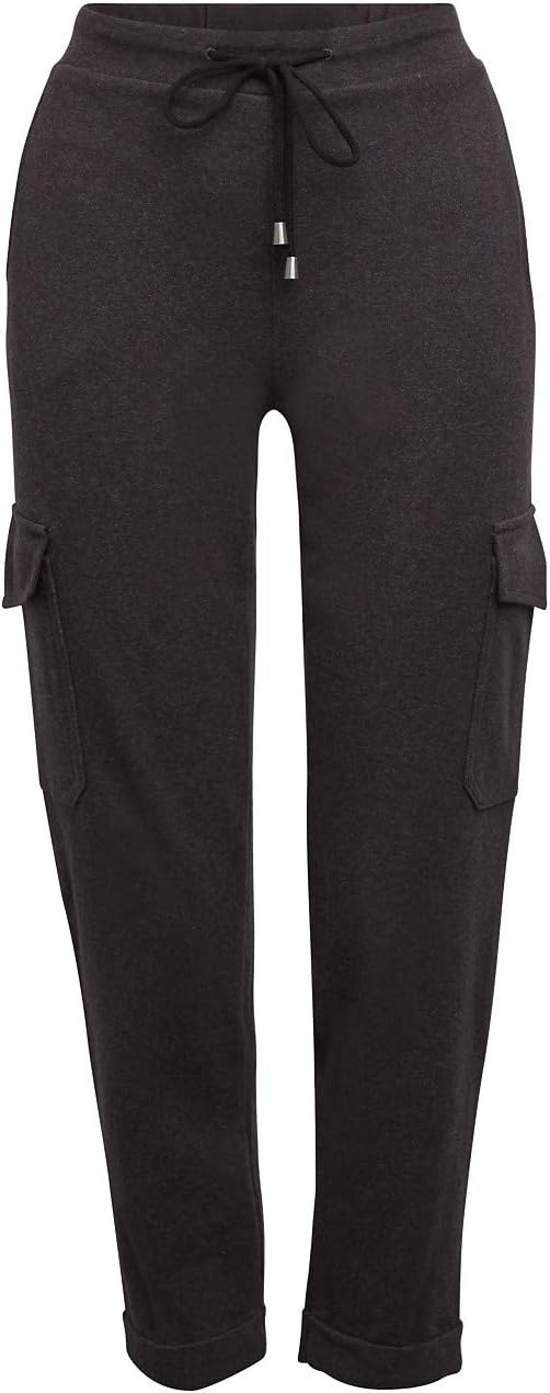ESPRIT Damen 100CC1B311 Hose, 015/GUNMETAL, 38/28