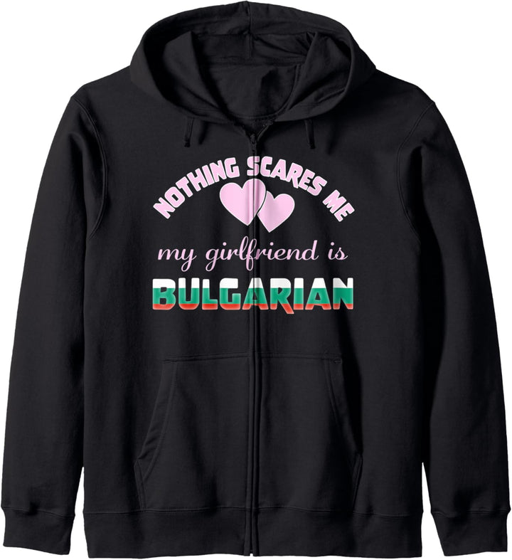 Bulgarische Freundinnen Bulgarien Flaggen Kapuzenjacke