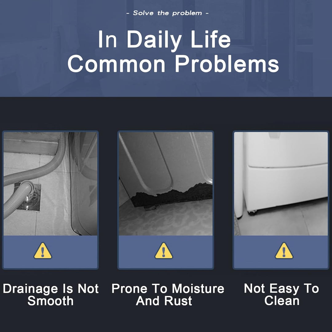 TYTFTDLD Untergestell für Kühlschrank Sockel Höhe 24cm/29cm/39cm für podest kühlschranksockel für ge