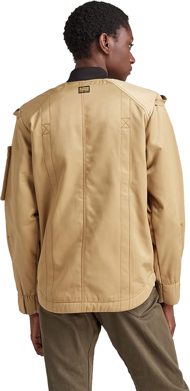 G-STAR RAW Damen Padded Bomberjacke 2.0 Braun (Fennel Seed D21019-c896-c961) S, Braun (Fennel Seed D