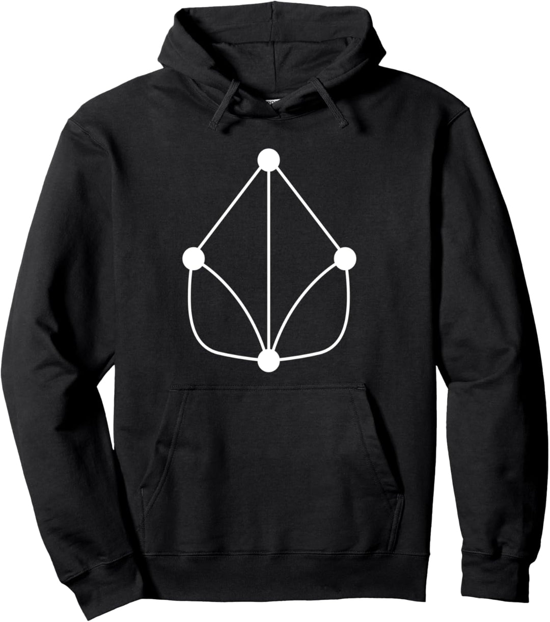 Konigsberg Graph - Euler Bridge Mathematics Math Kaliningrad Pullover Hoodie