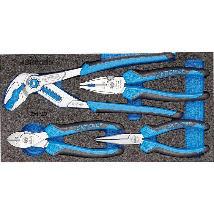 Gedore 1500 CT1-142 VDE Zangensatz im 13 Check Tool-Modul