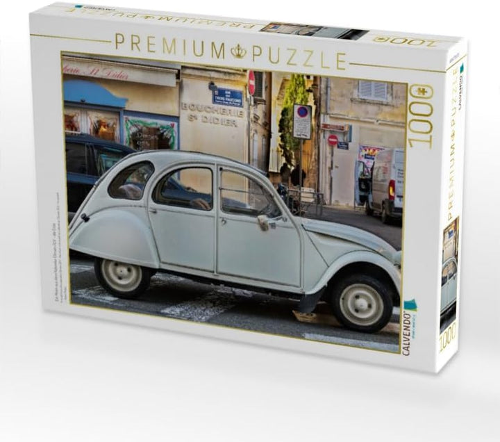 CALVENDO Puzzle Citroën 2CV - die Ente 1000 Teile Lege-Grösse 64 x 48 cm Foto-Puzzle Bild von Peter