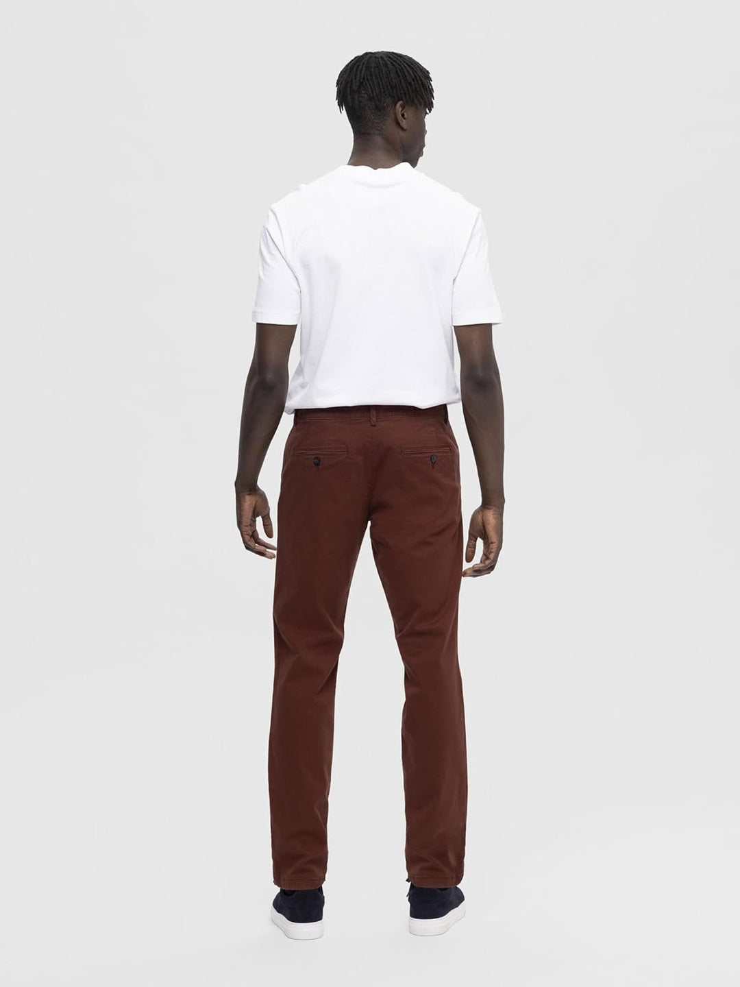 Selected Homme Herren Hose 29W / 32L Cherry Mahogany, 29W / 32L Cherry Mahogany