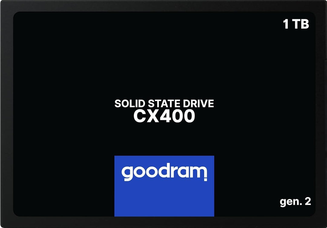 GoodRam CX400 gen.2 2.5 1024 GB Serial ATA III 3D TLC NAND 1TB, 1TB