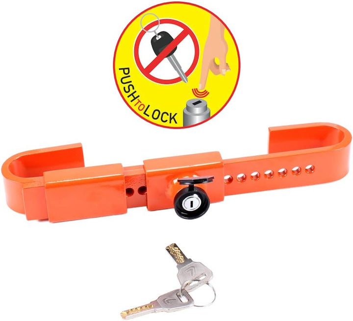 TRUCK DUCK® Containerschloss Container Verriegelung Schloss Stahlriegel LKW Türschloss Stahl Diebsta