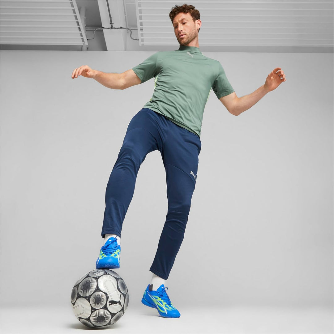 PUMA Herren Ultra Play It Fussballschuh 43 EU Ultra Blue Puma White Pro Grün, 43 EU Ultra Blue Puma
