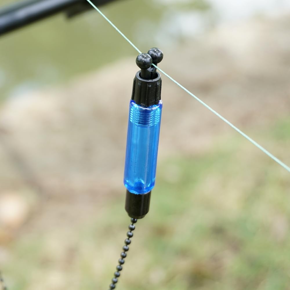 Hirisi Tackle Karpfenangel-Alarme mit Empfänger und Swingern in Schutzhülle SQ-3, SQ-3