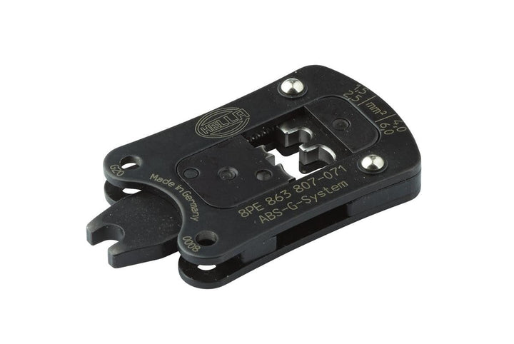 HELLA - Crimpzangeneinsatz - Metall - schwarz - Tool head ABS-G - 8PE 863 807-071